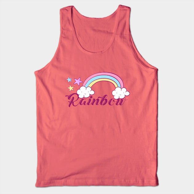 Rainbow Tank Top by Namarqueza